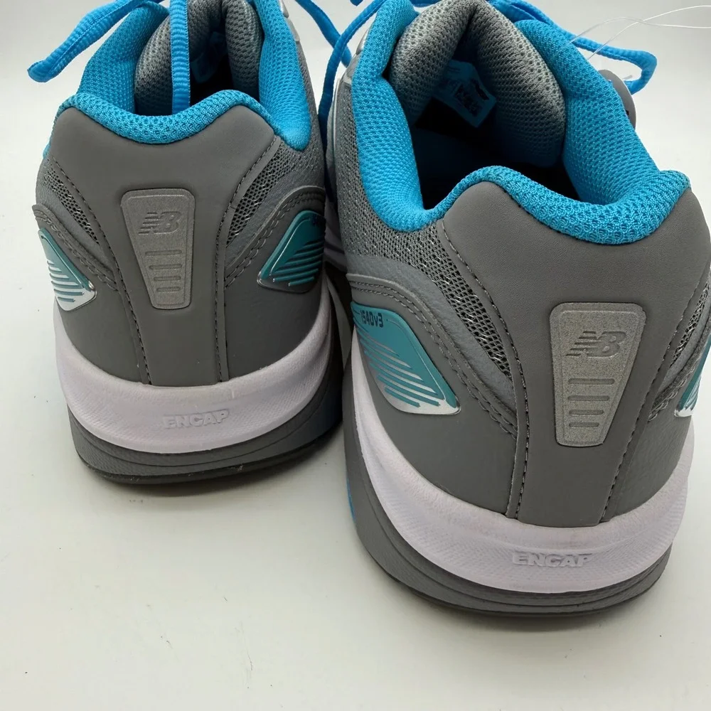 New Balance 1540v3 Women 13 4E Grey Blue Like New W1540SP3 Wide Running Shoes